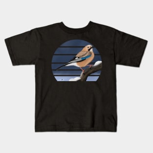 Jay Bird Illustration Kids T-Shirt